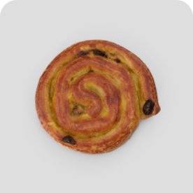 Улитка с яблочно-лимонным джемом и изюмом